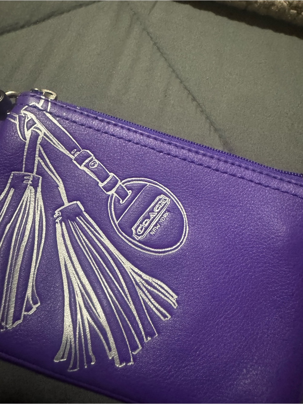 Coach Legacy Motif Wristlet - EUC - Picture 4 of 7